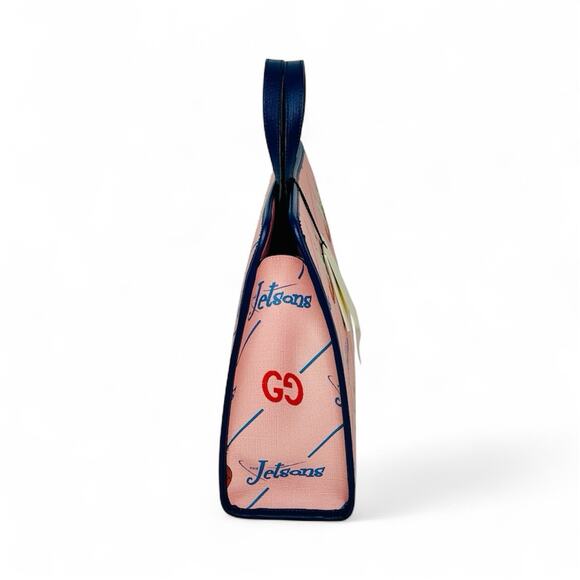 NWT GUCCI x Jetsons Printed GG Supreme Pink Small Tote Canvas Bag NWT - Picture 4 of 10